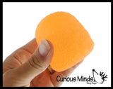 NeeDoh Gumdrop Sugar Ball - Thick Glue/Gel Stretch Ball - Ultra Squishy and Moldable Slow Rise Relaxing Sensory Fidget Stress Toy