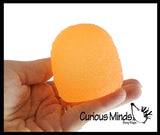 NeeDoh Gumdrop Sugar Ball - Thick Glue/Gel Stretch Ball - Ultra Squishy and Moldable Slow Rise Relaxing Sensory Fidget Stress Toy