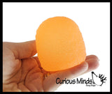 Nee Doh Gumdrop Sugar Ball - Thick Glue/Gel Stretch Ball - Ultra Squishy and Moldable Slow Rise Relaxing Sensory Fidget Stress Toy