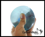NeeDoh Nice Cube Ice Sugar Ball - Thick Glue/Gel Stretch Ball - Ultra Squishy and Moldable Slow Rise Relaxing Sensory Fidget Stress Toy Nee doh