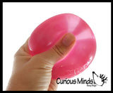 Nee Doh Nice Cube Ice Sugar Ball - Thick Glue/Gel Stretch Ball - Ultra Squishy and Moldable Slow Rise Relaxing Sensory Fidget Stress Toy