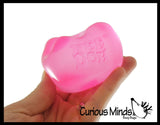 NeeDoh Nice Cube Ice Sugar Ball - Thick Glue/Gel Stretch Ball - Ultra Squishy and Moldable Slow Rise Relaxing Sensory Fidget Stress Toy Nee doh