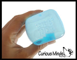 NeeDoh Nice Cube Ice Sugar Ball - Thick Glue/Gel Stretch Ball - Ultra Squishy and Moldable Slow Rise Relaxing Sensory Fidget Stress Toy Nee doh
