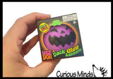 IN STOCK - NeeDoh Jack Glow Lantern Pumpkin Glow in Dark Jack O Lantern - Schylling New Sealed Halloween