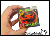 IN STOCK - NeeDoh Jack Glow Lantern Pumpkin Glow in Dark Jack O Lantern - Schylling New Sealed Halloween