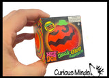 IN STOCK - NeeDoh Jack Glow Lantern Pumpkin Glow in Dark Jack O Lantern - Schylling New Sealed Halloween