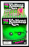 NeeDoh Knittens Winter Knit Cat Christmas Stress Balls - Relaxing Sensory Fidget Stress Toy Nee Doh