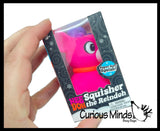 NeeDoh Squisher the Reindoh Reindeer Winter Christmas Stress Balls - Relaxing Sensory Fidget Stress Toy Nee Doh