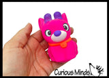 NeeDoh Squisher the Reindoh Reindeer Winter Christmas Stress Balls - Relaxing Sensory Fidget Stress Toy Nee Doh