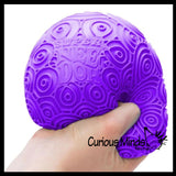 NeeDoh SUPER JUMBO Ripples Textured Nee-Doh Soft Doh Filled Stretch Ball - Ultra Squishy and Moldable Relaxing Sensory Fidget Stress Toy