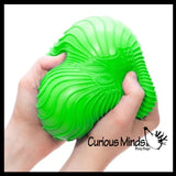 NeeDoh SUPER JUMBO Ripples Textured Nee-Doh Soft Doh Filled Stretch Ball - Ultra Squishy and Moldable Relaxing Sensory Fidget Stress Toy