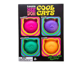 IN STOCK - NeeDoh 4 Pack Teenie Cool Cat Groovy Soft Doh Filled Stretch Ball - Ultra Squishy and Moldable Relaxing Sensory Fidget Stress Toy Nee Doh