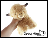 Plush Highland Cow - Heirloom Soft Hairy Cow Stuffed Animal - Cute Adorable Farm