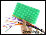 NEW - Noodle Board Fidget - Press and Peel Noodles Sensory Toy