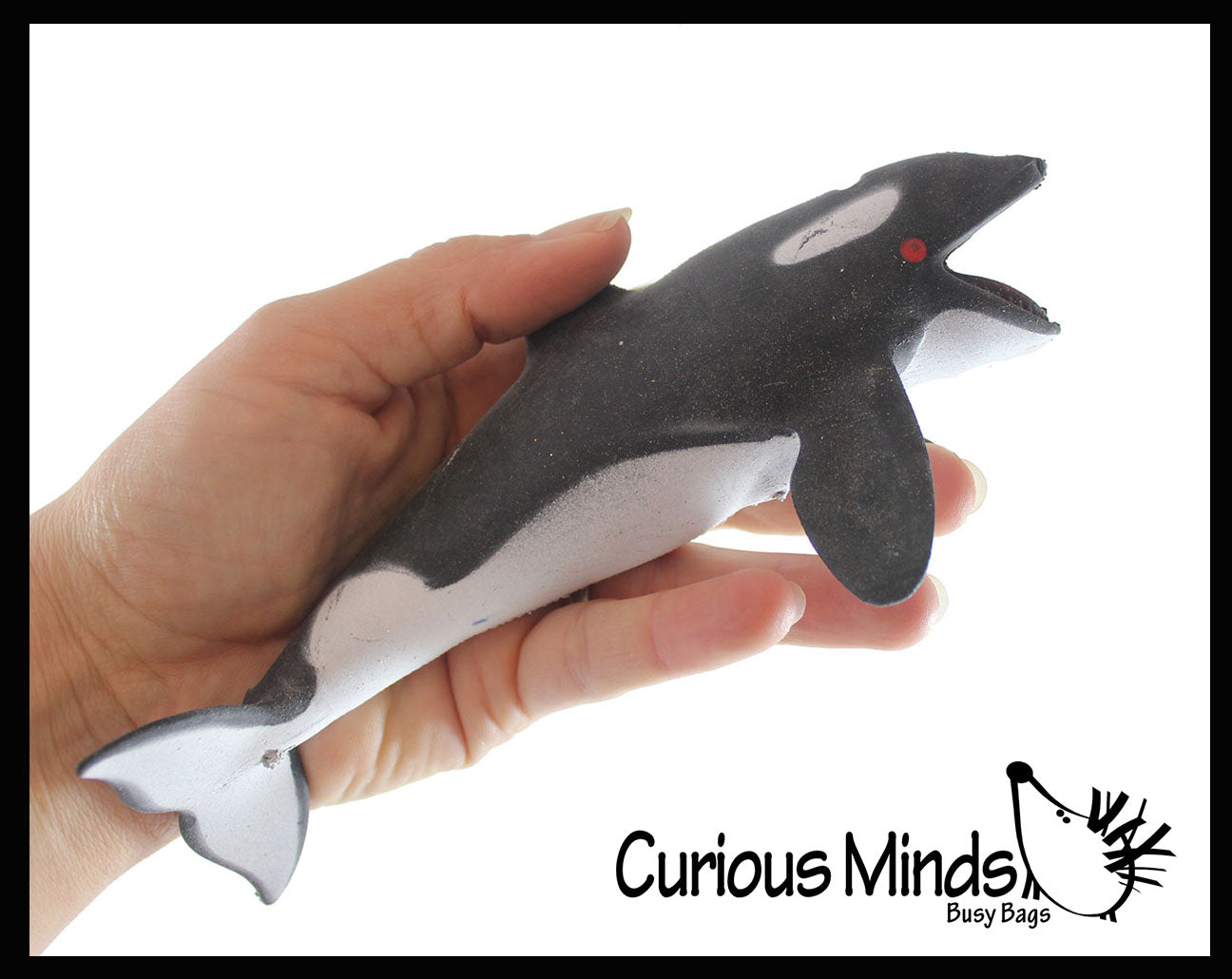 Adhd Orca Sand Filled Orca, Dolphin, Shark - Moldable Sensory, Stress, Squeeze F ...