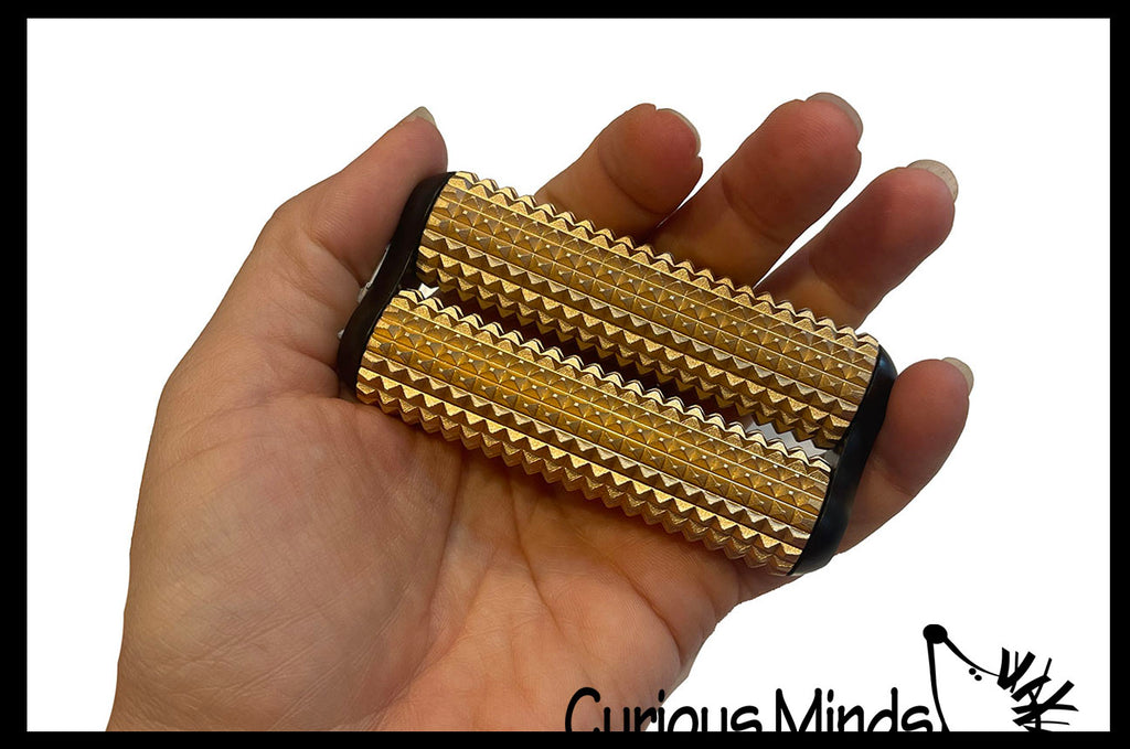 ONO Acupuncture Roller - Aluminum Acupressure Ultimate Quiet Rolling Fidget Toy - So Relaxing