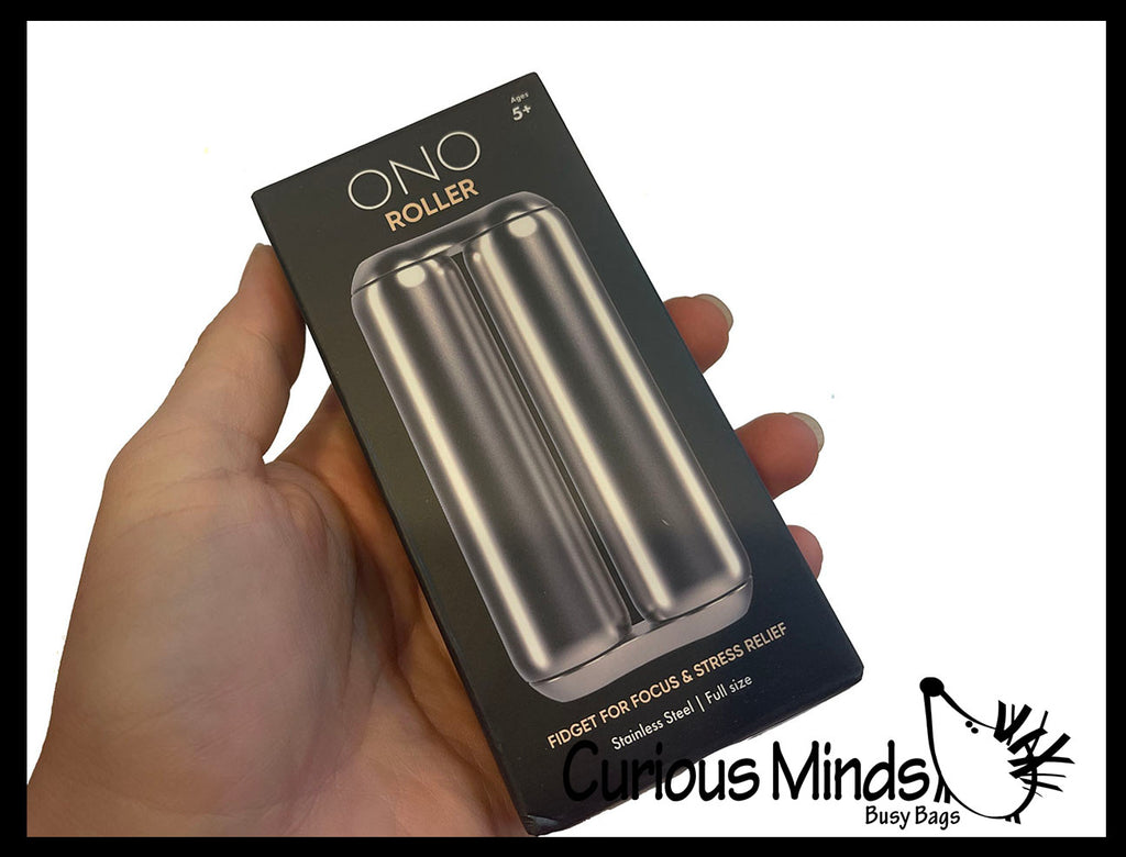 ONO Stainless Steel Roller - Ultimate Quiet Rolling Fidget Toy - So Relaxing