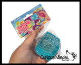 Orb Sugar Glow Sugar Cube Ball - Thick Glue/Gel Stretch Ball - Ultra Squishy and Moldable Slow Rise Relaxing Sensory Fidget Stress Toy