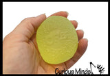 Orb Gumdrop Glow in the Dark Sugar Ball - Thick Glue/Gel Stretch Ball - Ultra Squishy and Moldable Slow Rise Relaxing Sensory Fidget Stress Toy