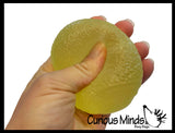 Orb Gumdrop Glow in the Dark Sugar Ball - Thick Glue/Gel Stretch Ball - Ultra Squishy and Moldable Slow Rise Relaxing Sensory Fidget Stress Toy