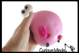 ORB Curiosities™ Smushers Toy - Faces with Removable and Replaceable Face Pieces