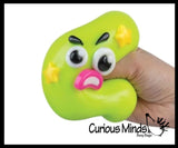 ORB Curiosities™ Smushers Toy - Faces with Removable and Replaceable Face Pieces