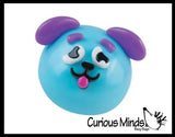 ORB Curiosities™ Smushers Toy - Faces with Removable and Replaceable Face Pieces