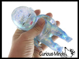 Orb Sugar Swaps Baby Onsie Big Babies Ball - Thick Glue/Gel Stretch Ball - Ultra Squishy and Moldable Slow Rise Relaxing Sensory Fidget Stress Toy