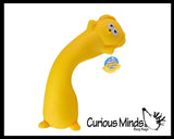 Squeezy Long Dog Puppy Doh Filled Squishy Squeeze Stress Ball Soft Doh Filling - Sensory, Fidget Toy