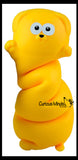 Squeezy Long Dog Puppy Doh Filled Squishy Squeeze Stress Ball Soft Doh Filling - Sensory, Fidget Toy
