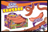 NEW - Jumbo Doh Sausage ORB Easy Squeezy Soft Slow Rise Fluff- Filled Squeeze Squishy Decompression Stress Balls - Sensory, Stress, Fidget Toy OT Huge
