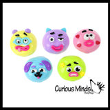 ORB Curiosities™ Smushers Toy - Faces with Removable and Replaceable Face Pieces
