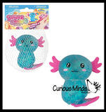 Orb Sugar Swaps Axolotl Big Ball - Thick Glue/Gel Stretch Ball - Ultra Squishy and Moldable Slow Rise Relaxing Sensory Fidget Stress Toy