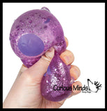 Orb Sugar Swaps Capybara Big Ball - Thick Glue/Gel Stretch Ball - Ultra Squishy and Moldable Slow Rise Relaxing Sensory Fidget Stress Toy