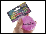 Orb Gumdrop Glow in the Dark Sugar Ball - Thick Glue/Gel Stretch Ball - Ultra Squishy and Moldable Slow Rise Relaxing Sensory Fidget Stress Toy