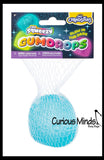 Orb Gumdrop Glow in the Dark Sugar Ball - Thick Glue/Gel Stretch Ball - Ultra Squishy and Moldable Slow Rise Relaxing Sensory Fidget Stress Toy