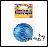 Orb Metallic Sugar Smooshies Ball - Thick Glue/Gel Stretch Ball - Ultra Squishy and Moldable Slow Rise Relaxing Sensory Fidget Stress Toy