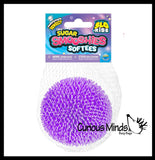 Orb Sugar Softies Smooshies Ball - Thick Glue/Gel Stretch Ball - Ultra Squishy and Moldable Slow Rise Relaxing Sensory Fidget Stress Toy