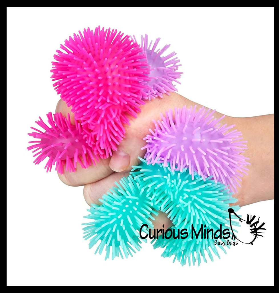Orb Sugar Softies Smooshies Ball - Thick Glue/Gel Stretch Ball - Ultra Squishy and Moldable Slow Rise Relaxing Sensory Fidget Stress Toy
