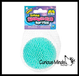 Orb Sugar Softies Smooshies Ball - Thick Glue/Gel Stretch Ball - Ultra Squishy and Moldable Slow Rise Relaxing Sensory Fidget Stress Toy
