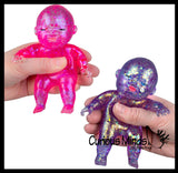 Orb Sugar Swaps Baby Onsie Big Babies Ball - Thick Glue/Gel Stretch Ball - Ultra Squishy and Moldable Slow Rise Relaxing Sensory Fidget Stress Toy