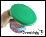 Paddle Ball Trick Game - 2 in 1 Skill Toy - Bouncy Rubber String Ball Off Paddles - Fun Indoor Outdoor Toy