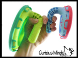 Paddle Ball Trick Game - 2 in 1 Skill Toy - Bouncy Rubber String Ball Off Paddles - Fun Indoor Outdoor Toy