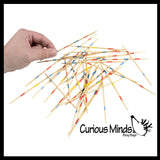 NEW - Pick Up Sticks Game - Wooden Classic Retro Game - Board Game Fun