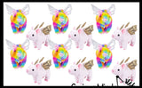 Cute Pig with Fairy Wings and Unicorn Horn Plush Stuffed Animals - Adorable Piggy Soft and Cuddly Mini Animal Plushie Plushy