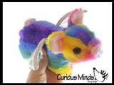 Cute Pig with Fairy Wings and Unicorn Horn Plush Stuffed Animals - Adorable Piggy Soft and Cuddly Mini Animal Plushie Plushy