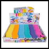 Jacob's Ladder Plastic Click Clack Fidget Toy - Classic Flip Folding Fidget