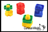 Busy Bags - Large Nuts and Bolts - Fine Motor Montessori Activity for Toddlers 18M and up