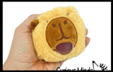 Plush Capybara Bead Filled Squeeze Stress Balls - Sensory, Stress, Fidget Toy Bubble Blow