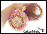 Coffee Cup Plush Toy - Cute Latte Mug Stuffed Animals - Adorable Cafe Decor Theme Gift Coffee Art